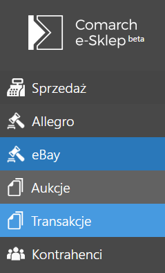 Transakcje w eBay: 1 - Transakcje