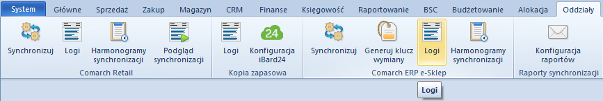 Współpraca z Comarch ERP Altum: 35 - Logi z e-sklepu