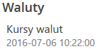 Ceny i rabaty: 6 - waluty